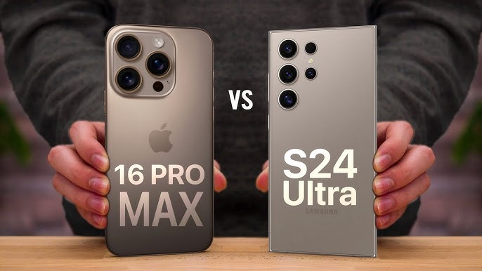 You are currently viewing Apple iPhone 16 Pro vs Samsung Galaxy S24 Ultra 5G: Review
